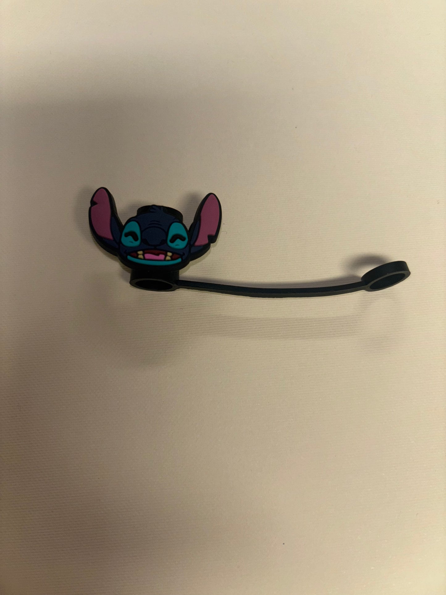 Blue creature straw topper 10mm