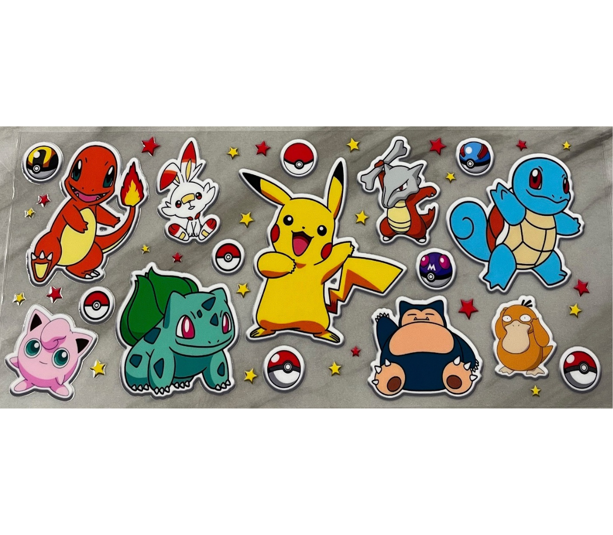 pokemonn uv dtf wrap ( DOUBLE SIDED )
