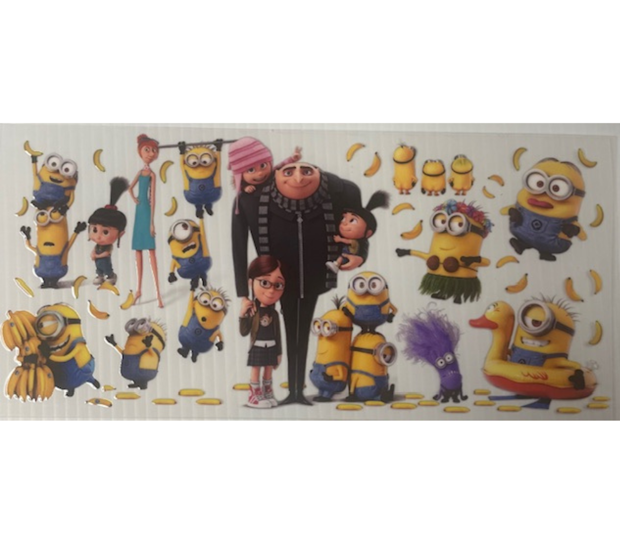Minionn uv dtf wrap ( DOUBLE SIDED )