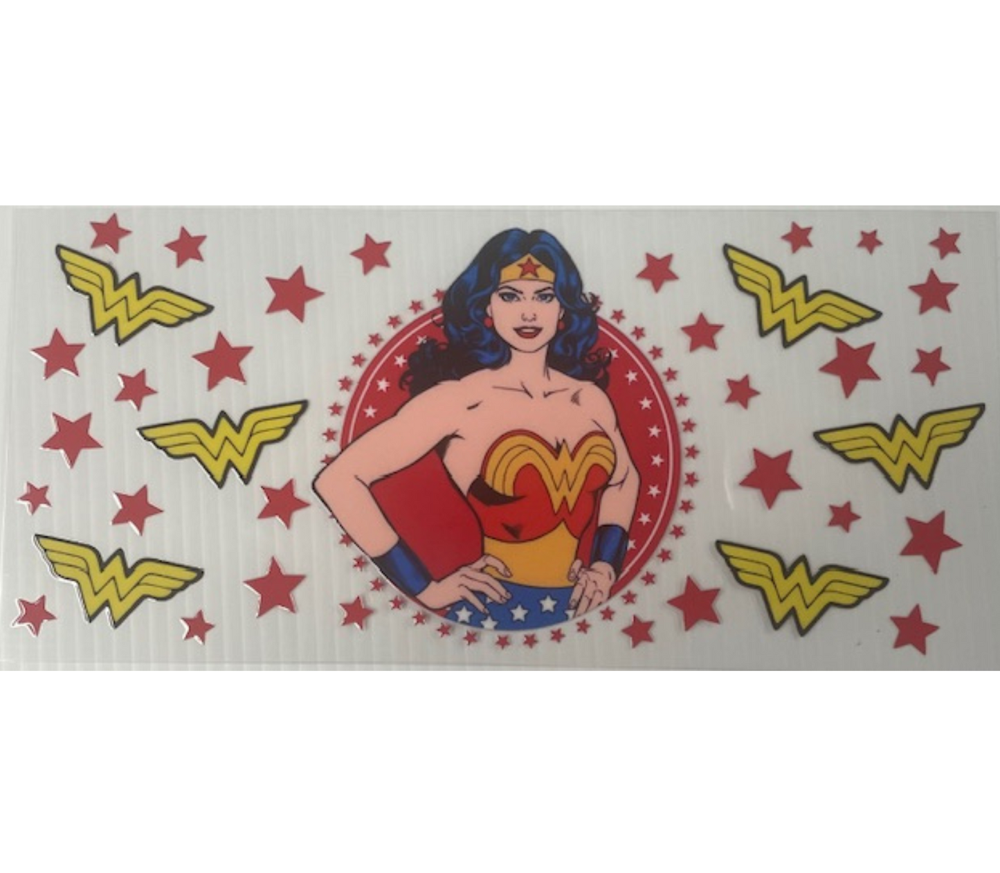 Wondr Woman UV dtf wrap ( DOUBLE SIDED )
