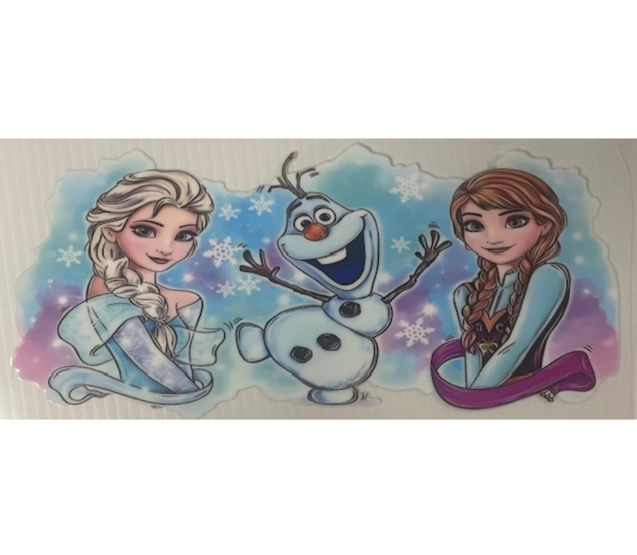 Elsa UV dtf wrap ( DOUBLE SIDED )