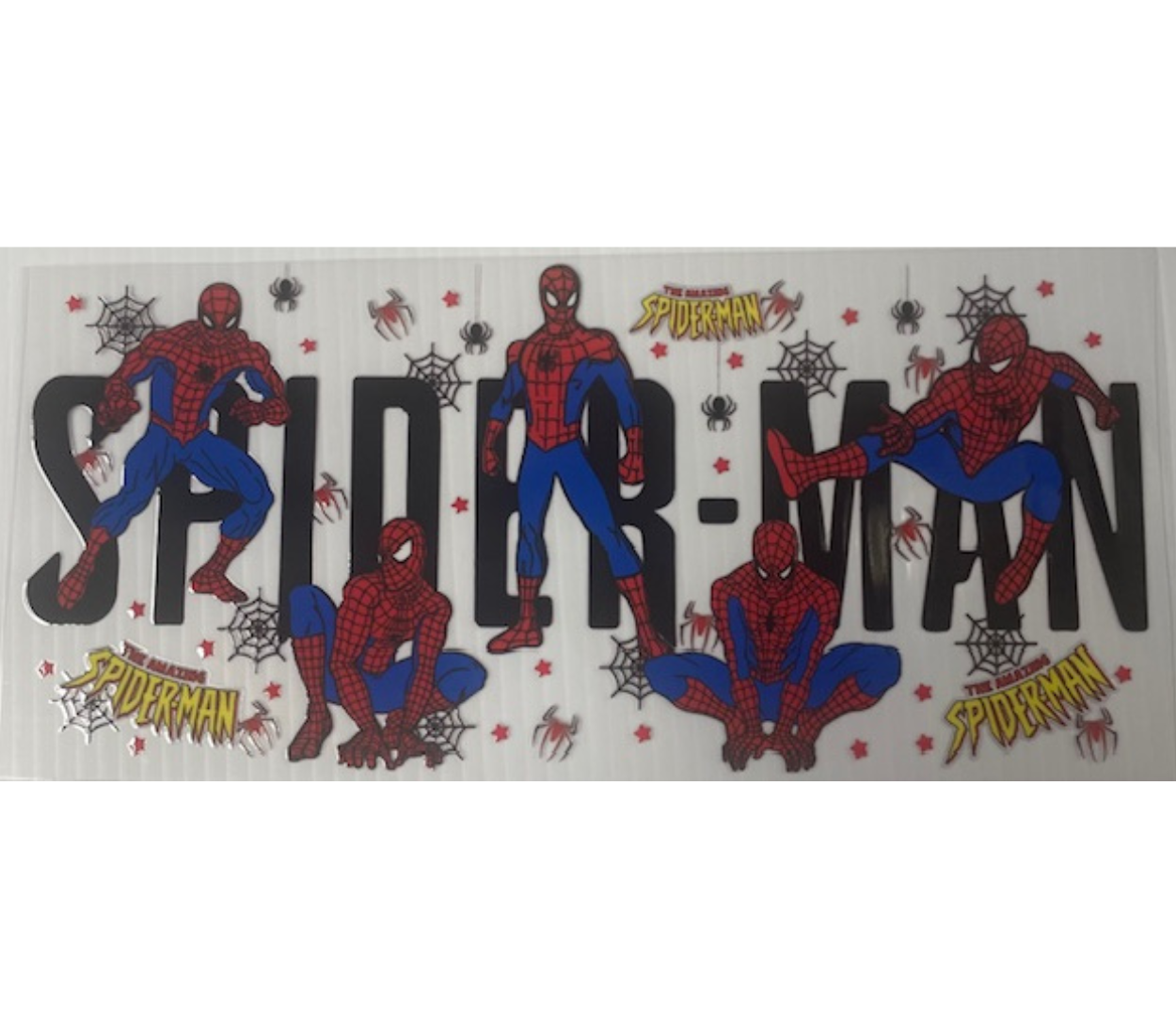 Spiderr uv dtf wrap ( DOUBLE SIDED )