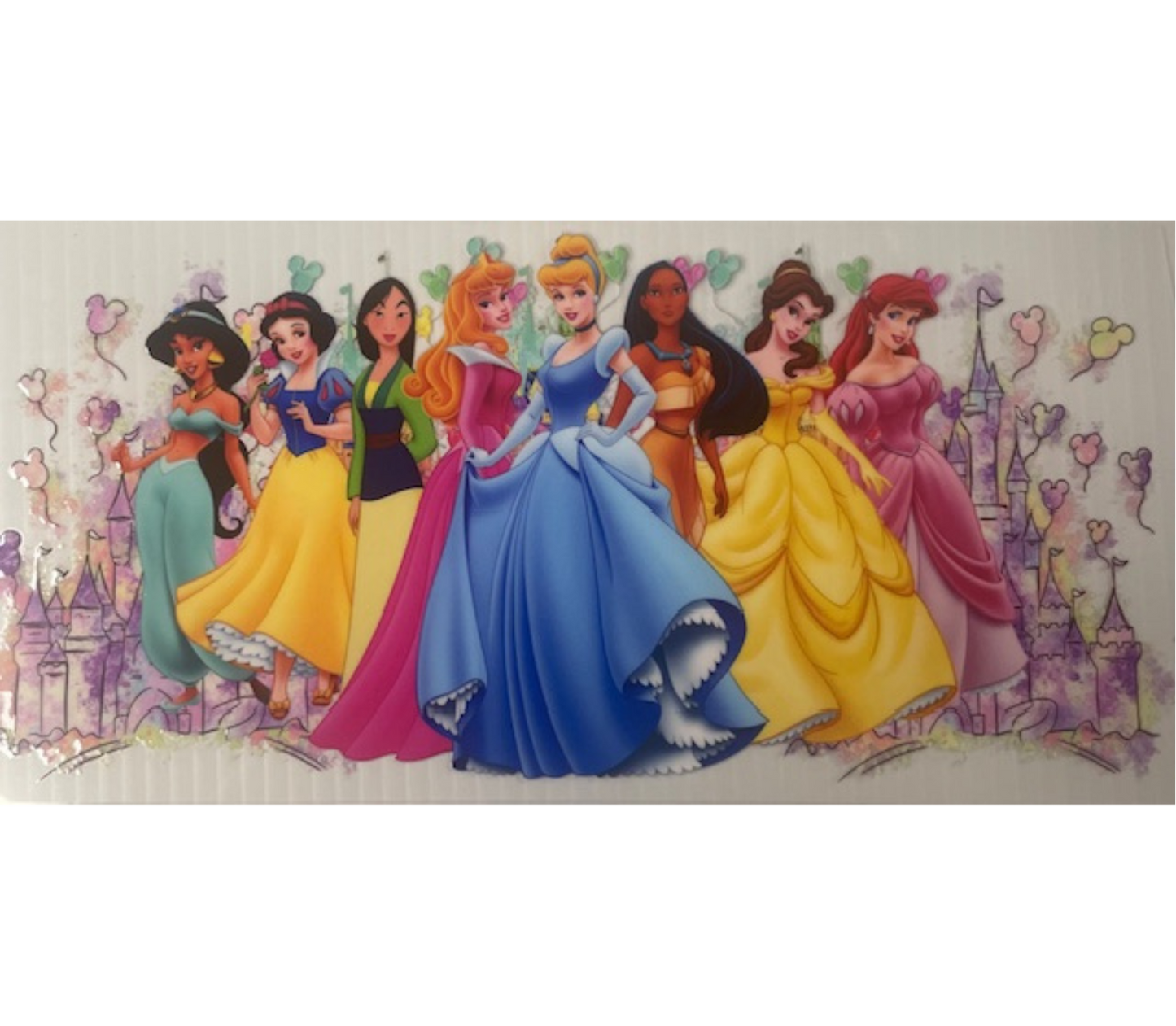 Princez uv dtf wrap ( DOUBLE SIDED )