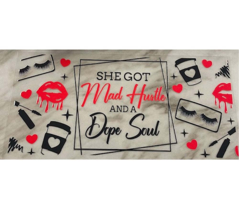 Mad Hustle UV DTF wrap