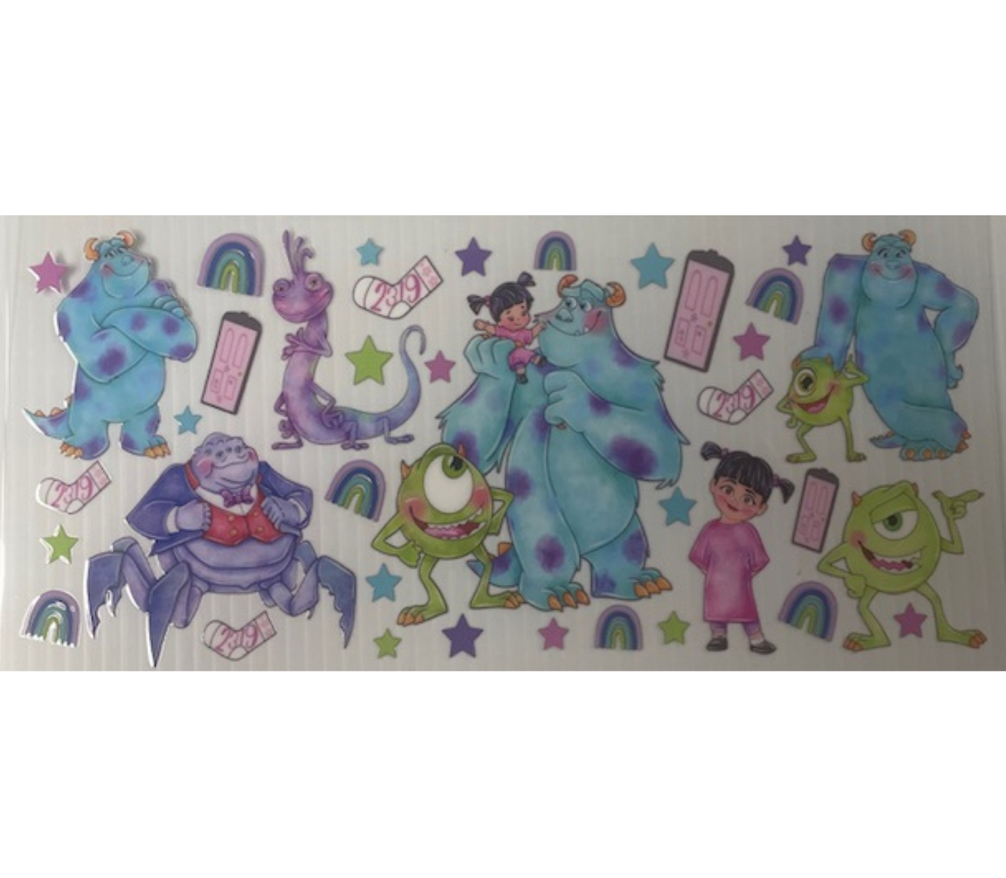 Monsterz UV dtf wrap ( DOUBLE SIDED )