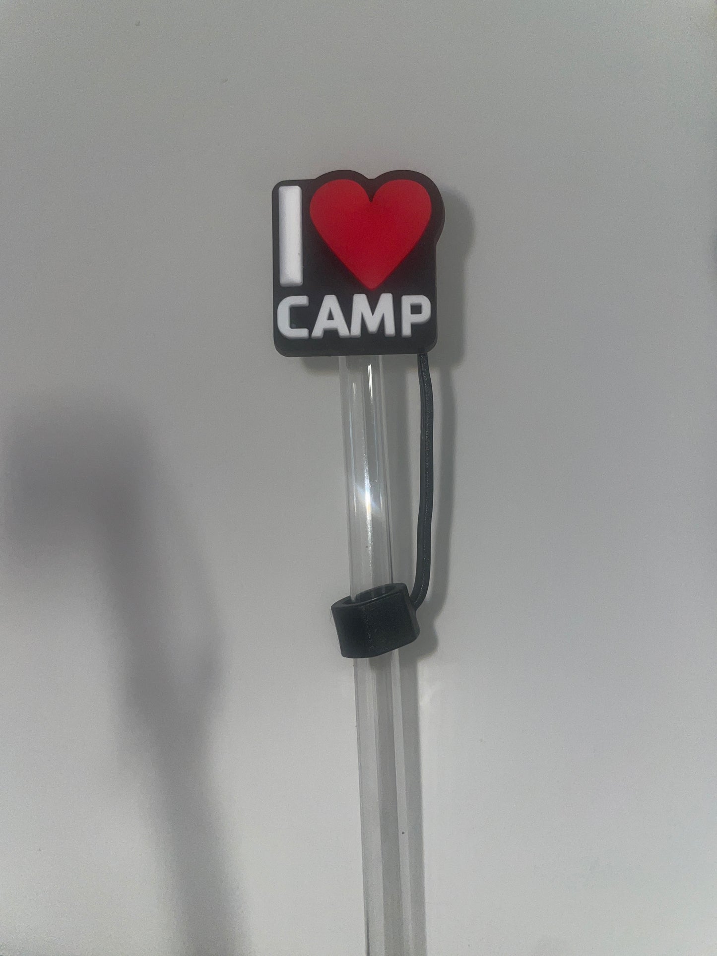 Love camp straw topper