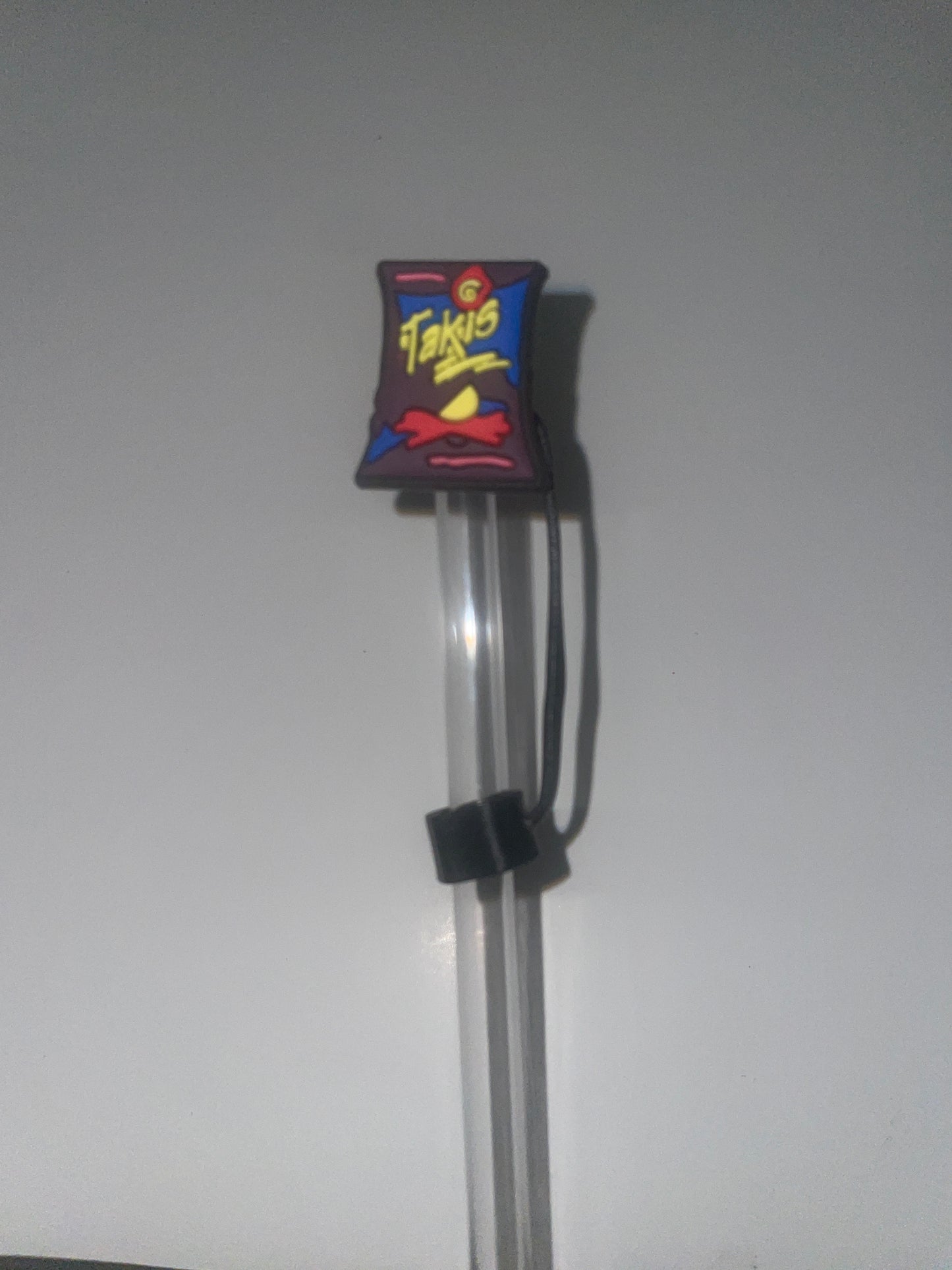 Takis straw topper