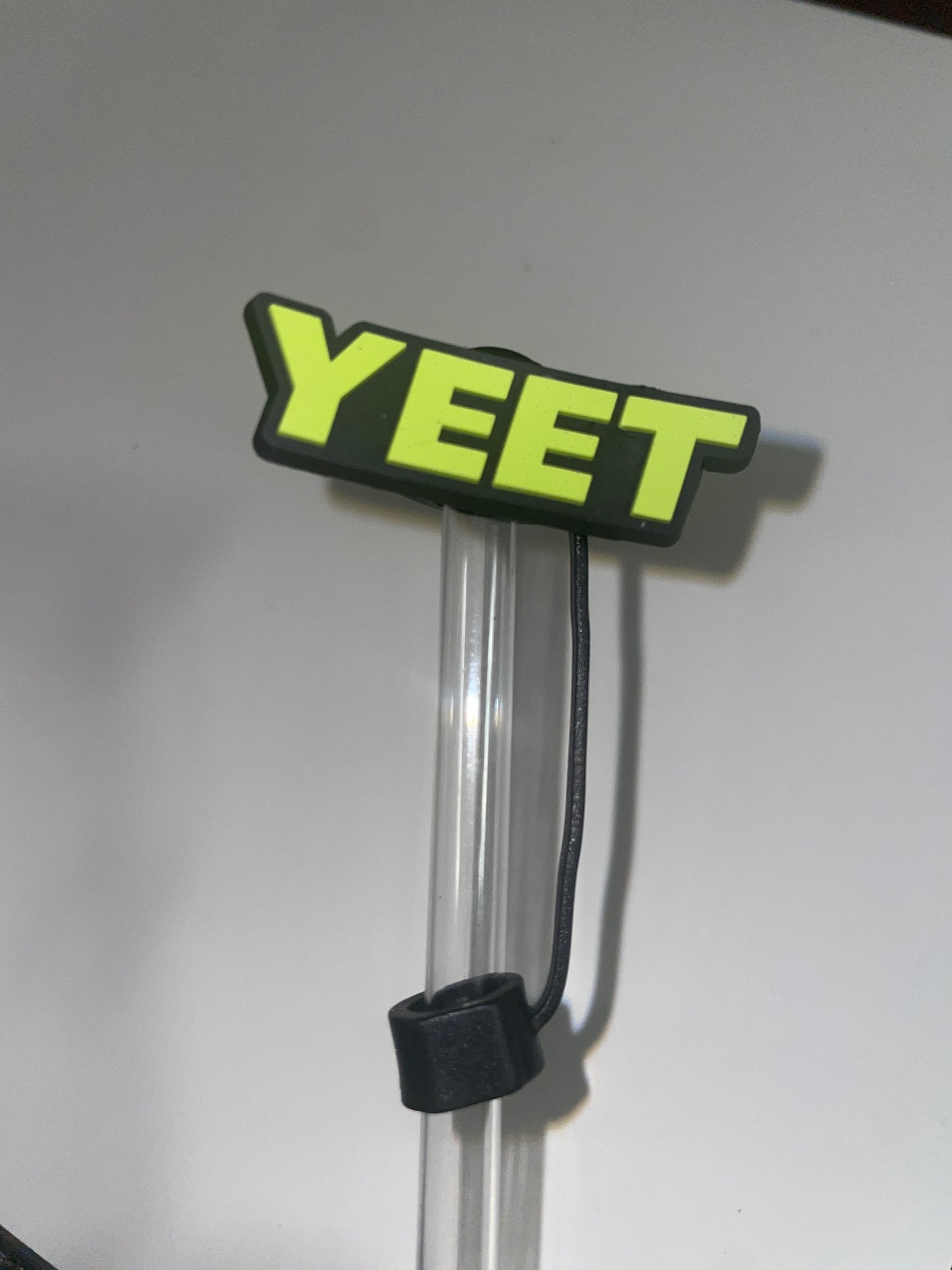 Yeet straw topper