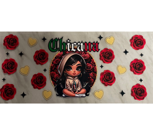 Baby chicana uv dtf wrap ( DOUBLE SIDED )